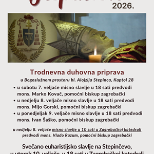 Proslava blagdana bl. Alojzija Stepinca